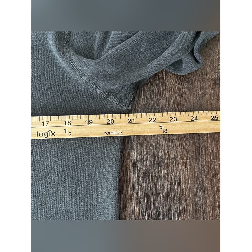 Buck Mason Vintage Thermal Surplus Tee Long Sleeve Waffle Crew Size Medium Gray - Picture 12 of 14